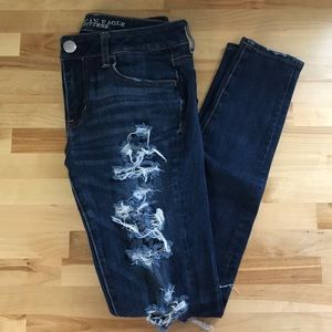 American Eagle Outfitters Ripped Look Jeggings